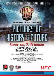 Plakat Eröffnungskonzert Neuer Kuppelsaal 2016 OPUS112